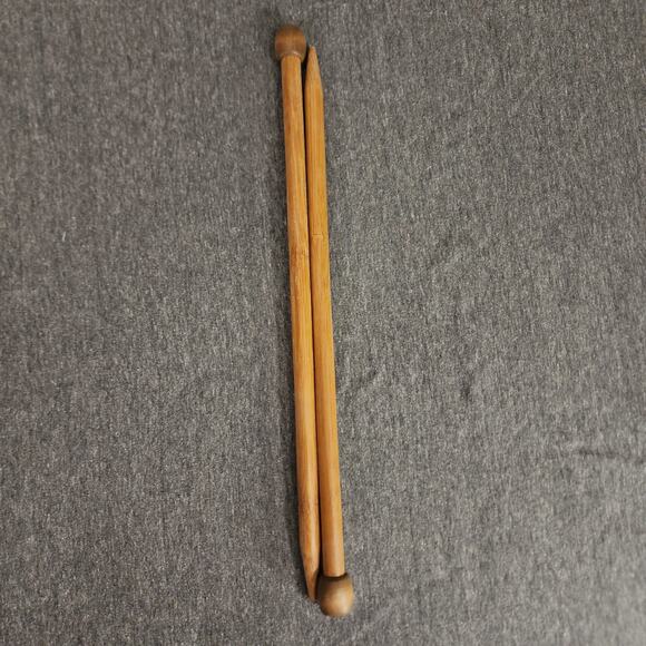 Bamboo Knitting Needles 13" 12mm Ball End 16 pairs available other sizes too NEW - Picture 5 of 5